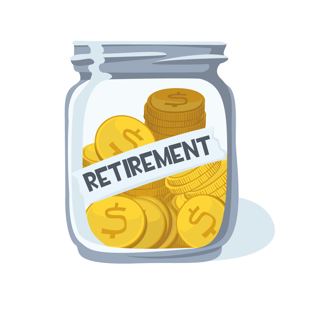 Jar of coins representing an emergency fund