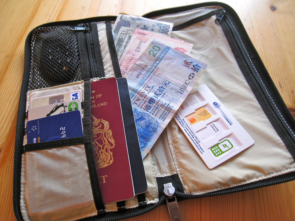 Two wallets representing separated finances