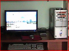 Computer screen showing a software dashboard
